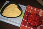 Ciasto dro�d�owe z truskawkami - zdj. nr 1