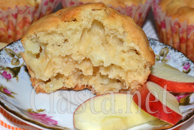 Muffinki z jabłkami - zdj. 3