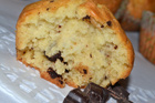 muffinki z czekoladą i migdałami