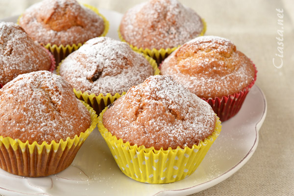 muffinki orkiszowe na kefirze