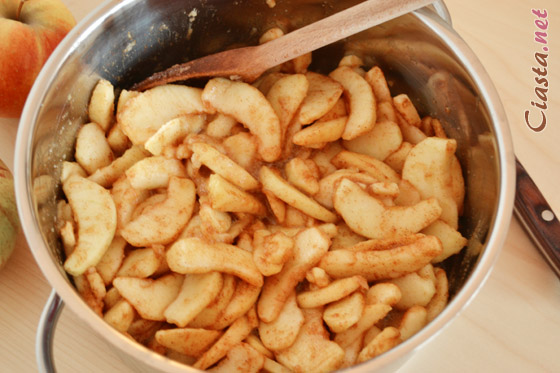 smażone jabłka