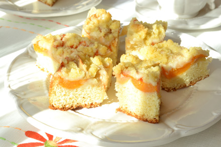 ciasto drożdżowe z owocami