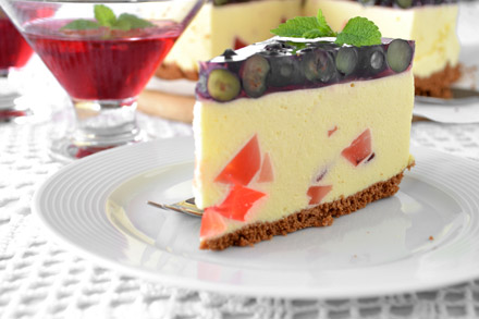 sernik na zimno z twarogu