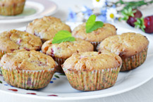 muffinki z truskawkami