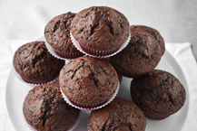 muffinki mocno czekoladowe
